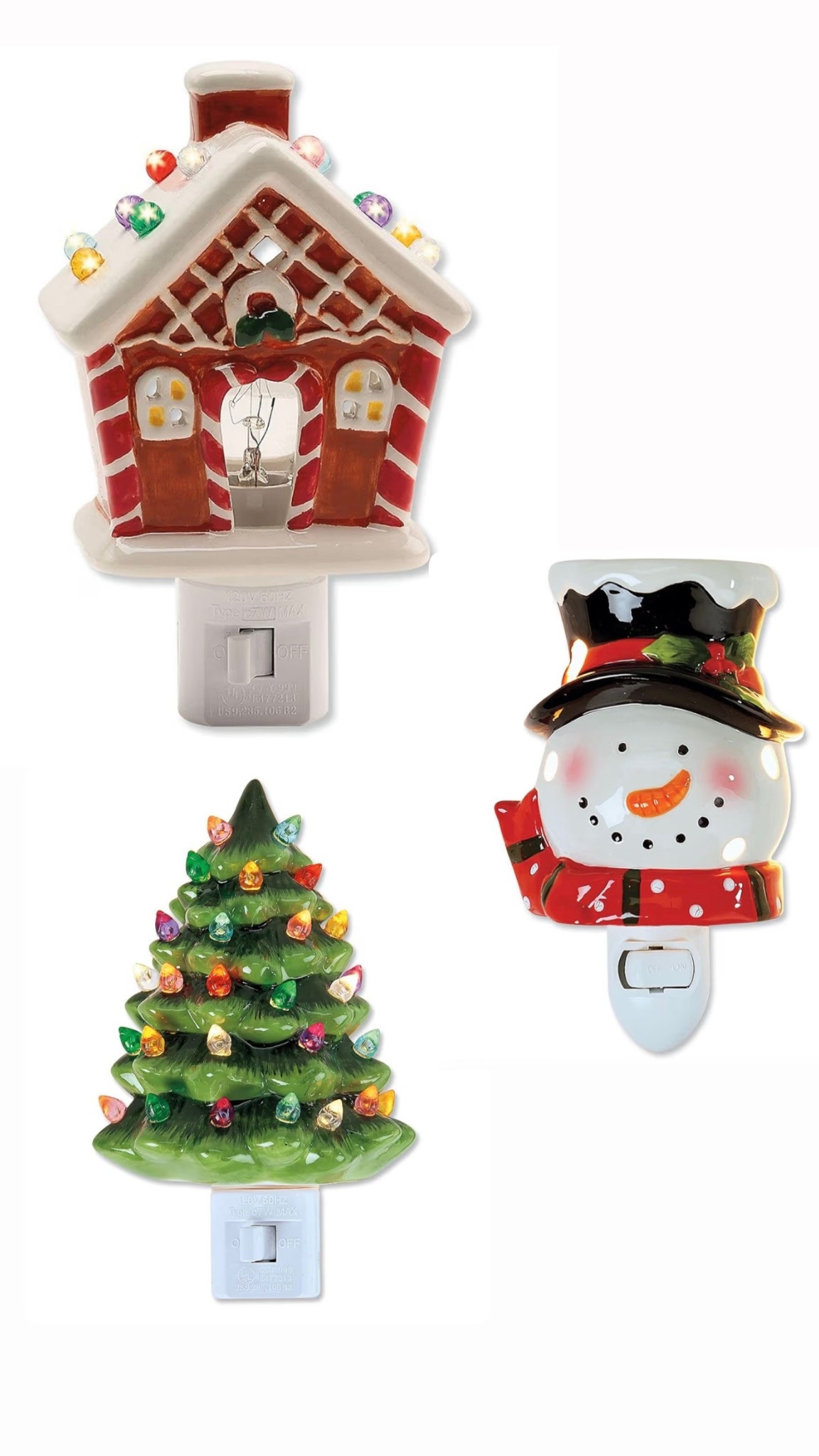 Christmas night lights plug ins, kids Christmas, 

#LTKHoliday #LTKKids #LTKmomlife