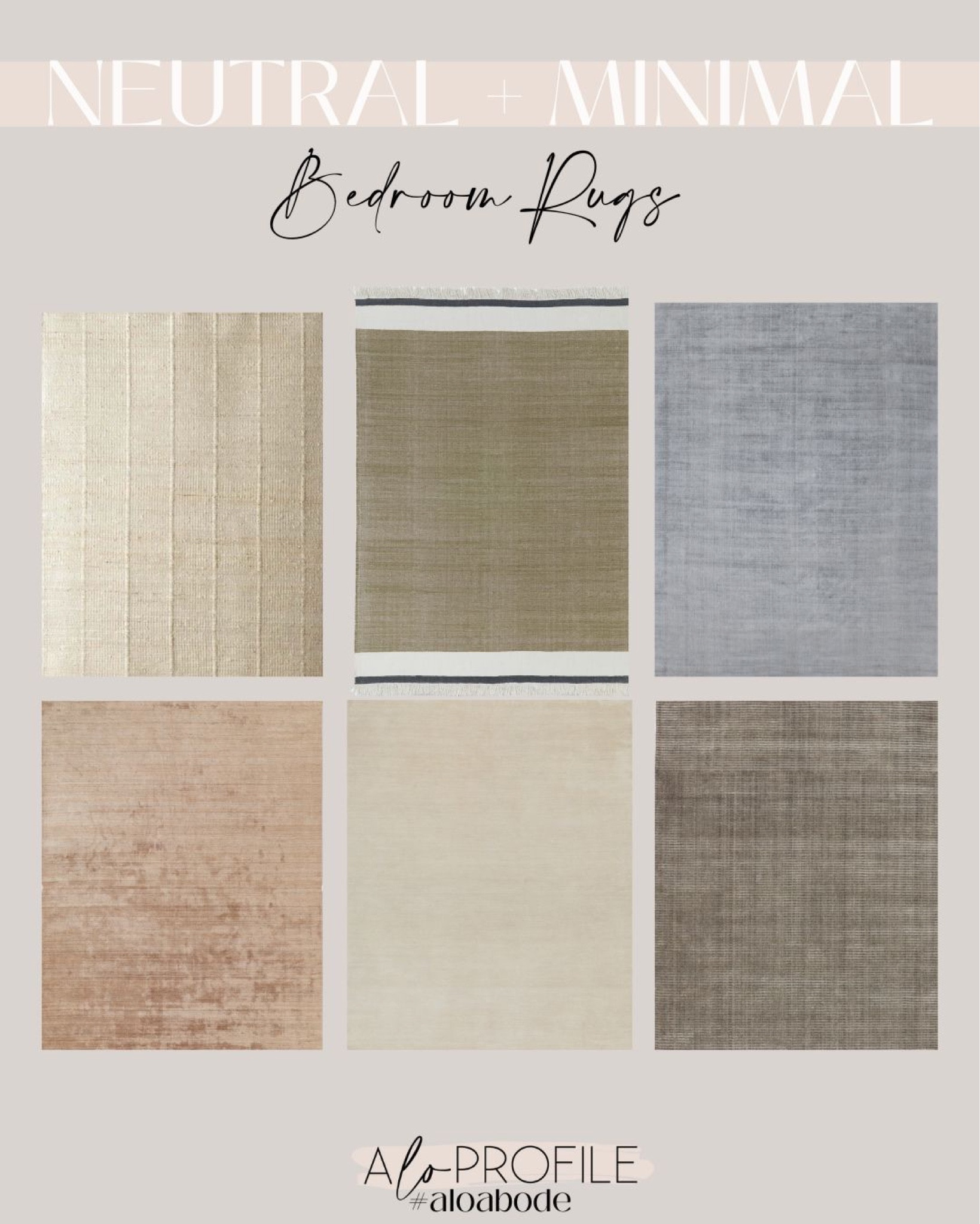 Neutral Rugs // silk rugs, wool rugs, neutral rugs, solid rugs, subtle color rugs, bedroom rugs, area rugs, dining room rugs, living room rugs, minimal area rugs, soft rugs, minimal home decor, Scandinavian home decor, bedroom decor

#LTKhome