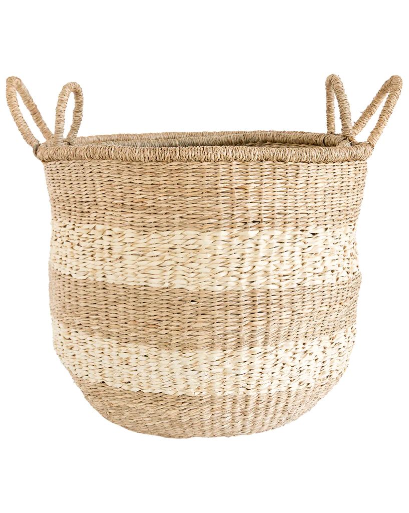 Striped Round Baskets | McGee & Co.