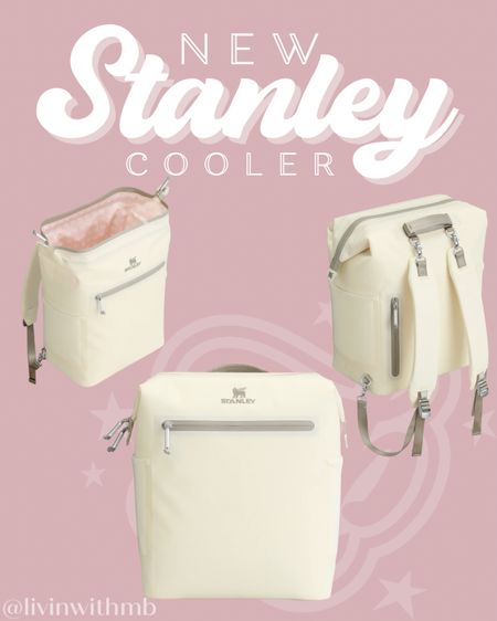 The NEW backpack cooler from Stanley holds up to 20 cans, and stays cold for 24 hours!

Get yours before they’re gone! 3 colors have already sold out!!

#LTKSeasonal #LTKitbag #LTKtravel
