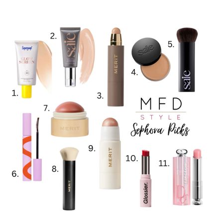 My Sephora picks of makeup I wear on the regular!
