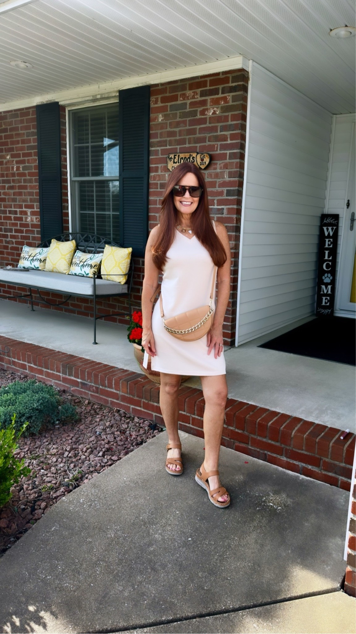 Comfy tank dress that can be worn dressed up or casual with sneakers, so good!!!

Wearing smallest size available.
#sundress #amazon #casualstyle 
#summerstyle #comfystyle

#LTKootd #LTKmomlife #LTKPetite