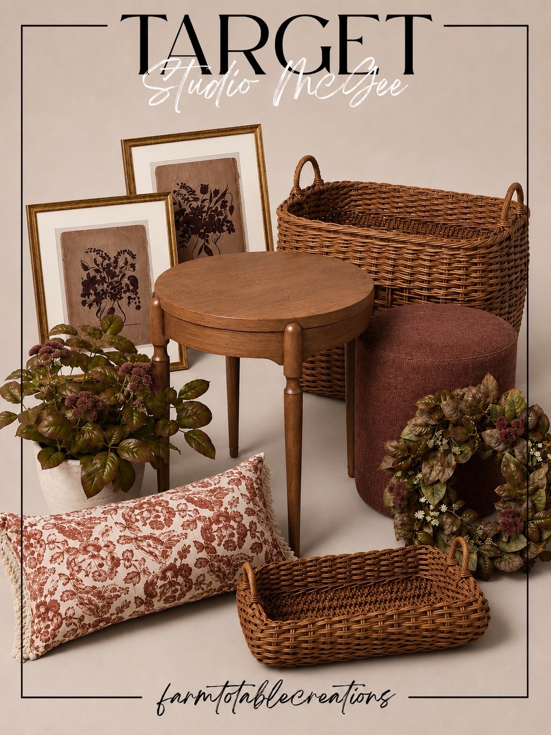 Target Studio McGee Fall Favorites 🍂🤎

Studio McGee continues to deliver the perfect blend of timeless style and cozy seasonal charm. Rich wood tones, woven baskets, warm florals, textured accents, and classic artwork make it easy to create a home that feels collected, inviting, and effortlessly elevated. These beautiful pieces bring warmth and character to any space while seamlessly mixing with existing decor.

Whether you’re refreshing an entryway, styling a living room, or adding a few seasonal touches throughout your home, these fall-inspired finds create that cozy designer look without overwhelming your space.

Follow @farmtotablecreations on Instagram for more cozy home finds and trending decor.

#LTKHome #TargetFinds #StudioMcGee #TargetStyle #FallDecor #HomeDecor #CozyHome #SeasonalDecor #NeutralDecor #HomeStyling #FallHome #TargetHome #InteriorInspiration #DecorFinds #AutumnDecor #DesignerInspired #TraditionalHome #HomeRefresh #LTKSeasonal #FarmToTableCreations

#LTKHome