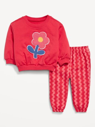 Graphic Sweatshirt and Pants Set for Baby | Old Navy (CA)