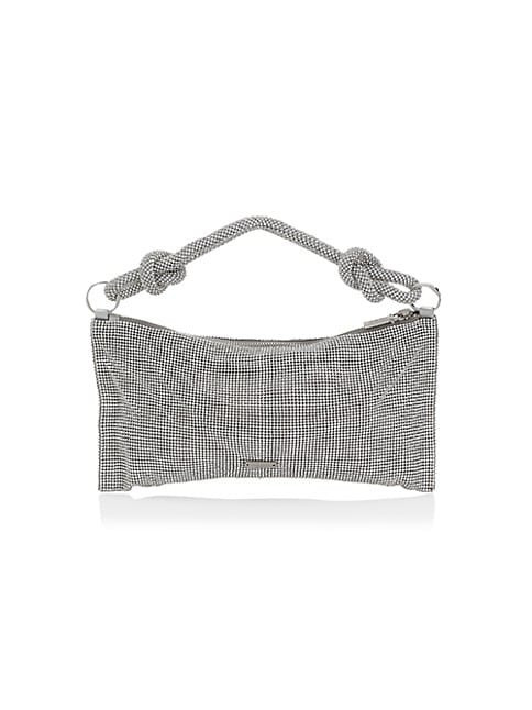 Nano Hera Rhinestone Mesh Shoulder Bag | Saks Fifth Avenue