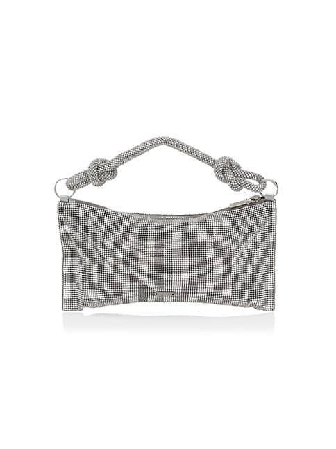 Nano Hera Rhinestone Mesh Shoulder Bag | Saks Fifth Avenue