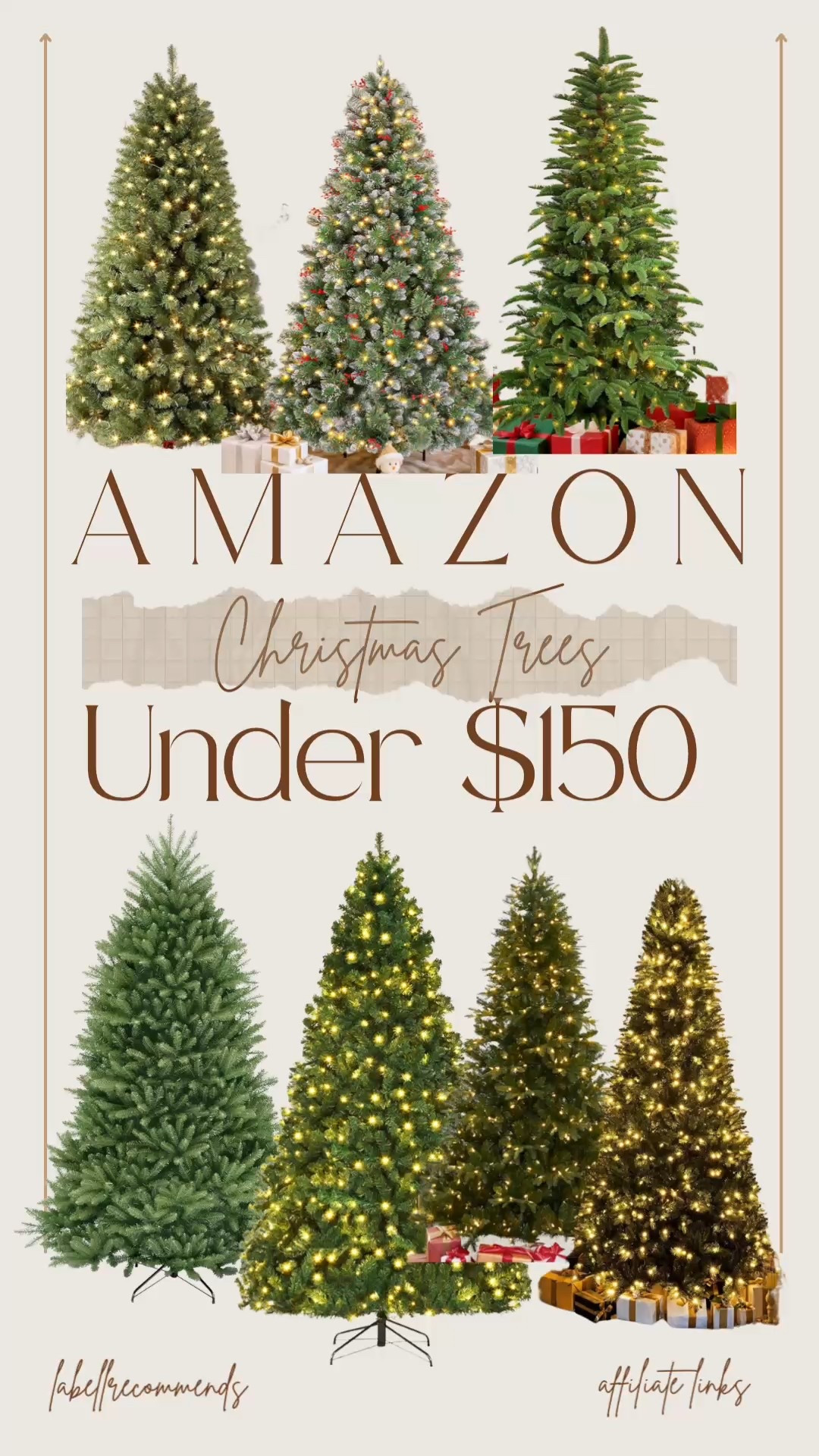 Deck the halls without wrecking your budget 🎄 Shop Amazon’s best artificial Christmas trees under $150 — full-size style, pre-lit convenience, and easy setup so you can skip the mess and shine bright this season. 

#ChristmasTree #AmazonFinds #HolidayDecor
#AmazonHomeFinds
#BudgetChristmasTree
#HolidayDecorInspo
#FauxChristmasTree
#DecorateWithAmazon

best artificial Christmas tree Amazon under 150”, “pre-lit faux Christmas tree budget, 7 foot artificial Christmas tree under $100”, “Amazon Christmas tree deals 2025

#LTKHoliday #LTKHome #LTKSaleAlert