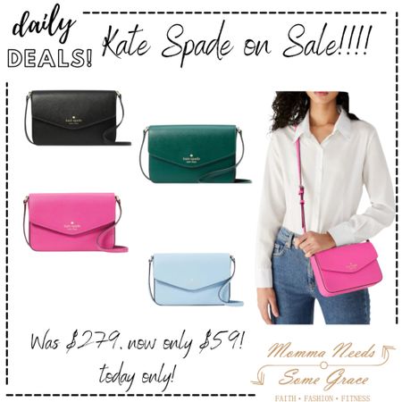 Kate Spade bag on sale today!!! 

#LTKfindsunder100 #LTKstyletip #LTKsalealert
