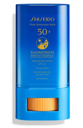 Shiseido Clear Sunscreen Stick SPF 50+ for Face & Body at Nordstrom Rack | Nordstrom Rack