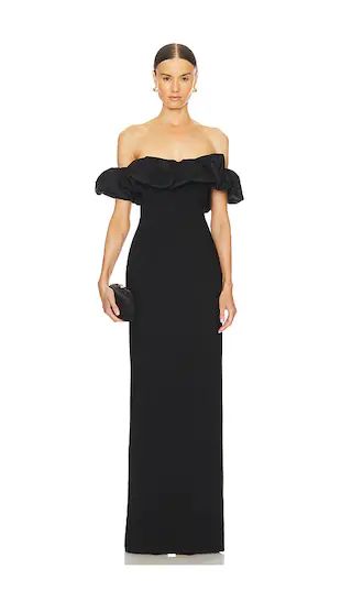Griffin Gown in Black | Revolve Clothing (Global)