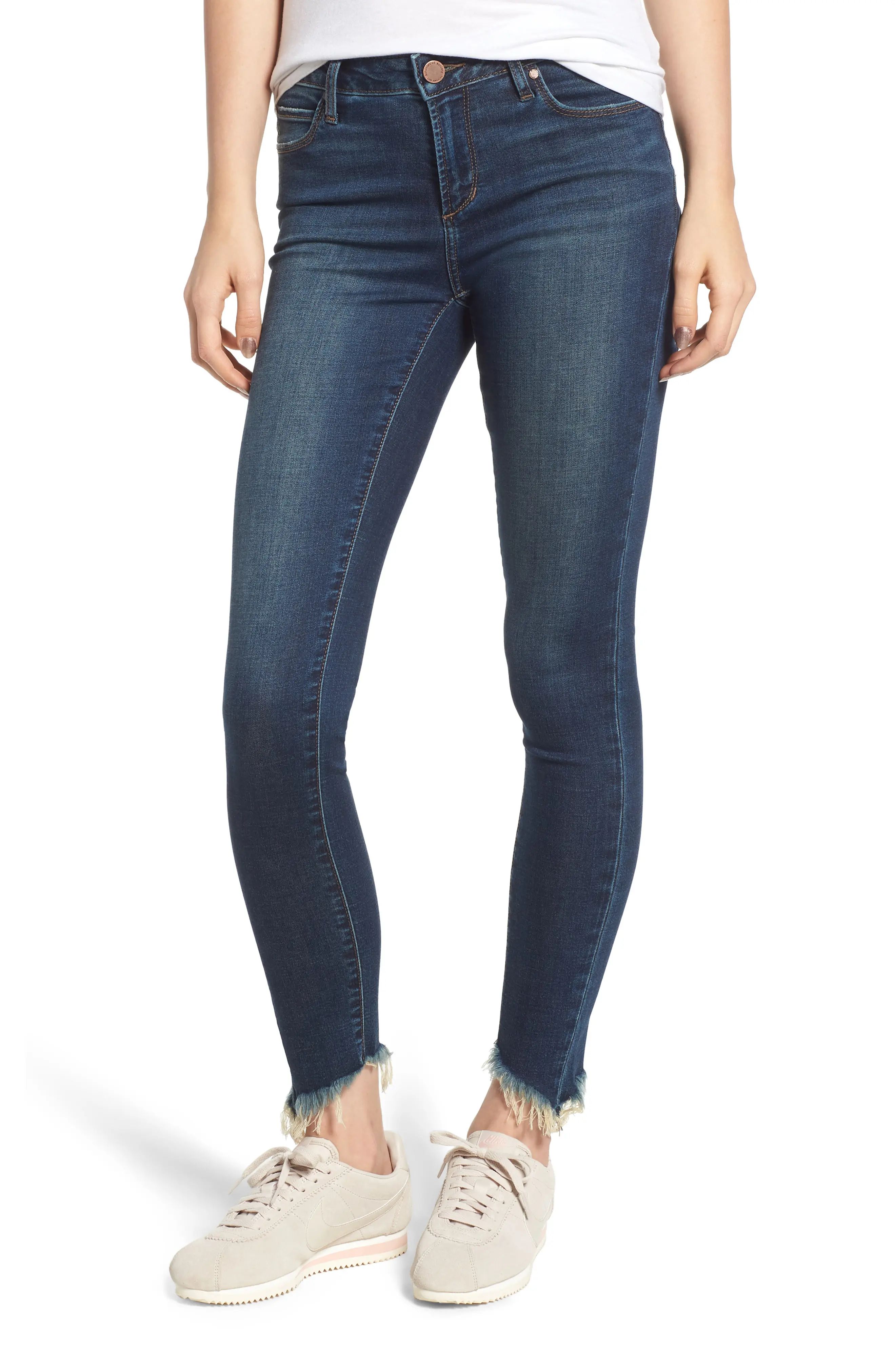 Articles of Society Sammy Fray Hem Skinny Jeans (Providence) | Nordstrom