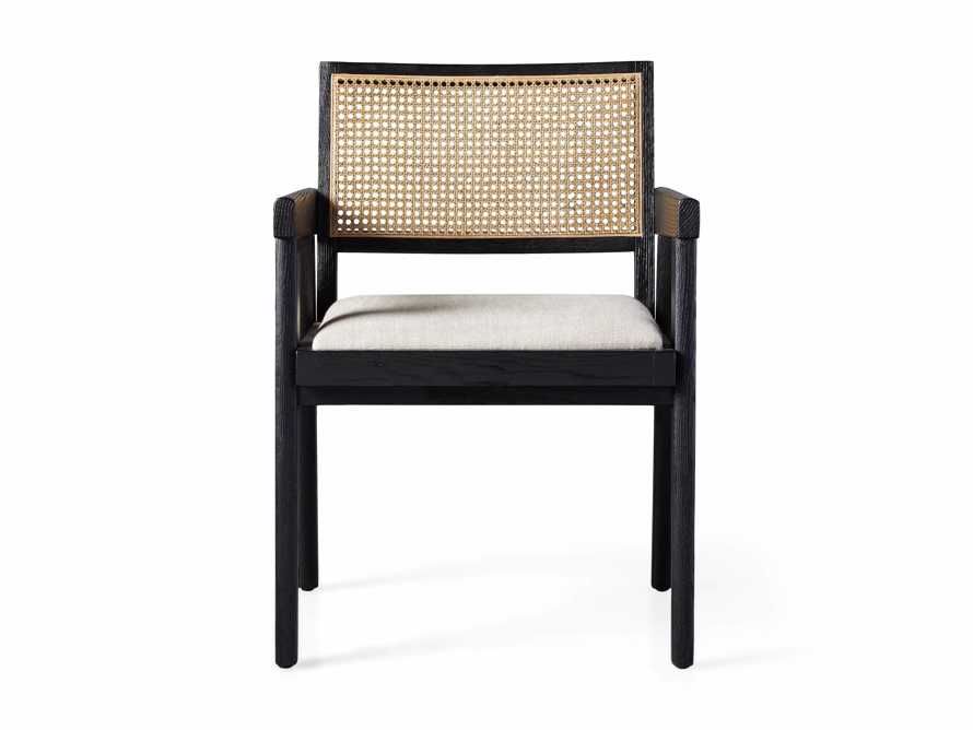 Kroy Cane Back Dining Arm Chair | Arhaus