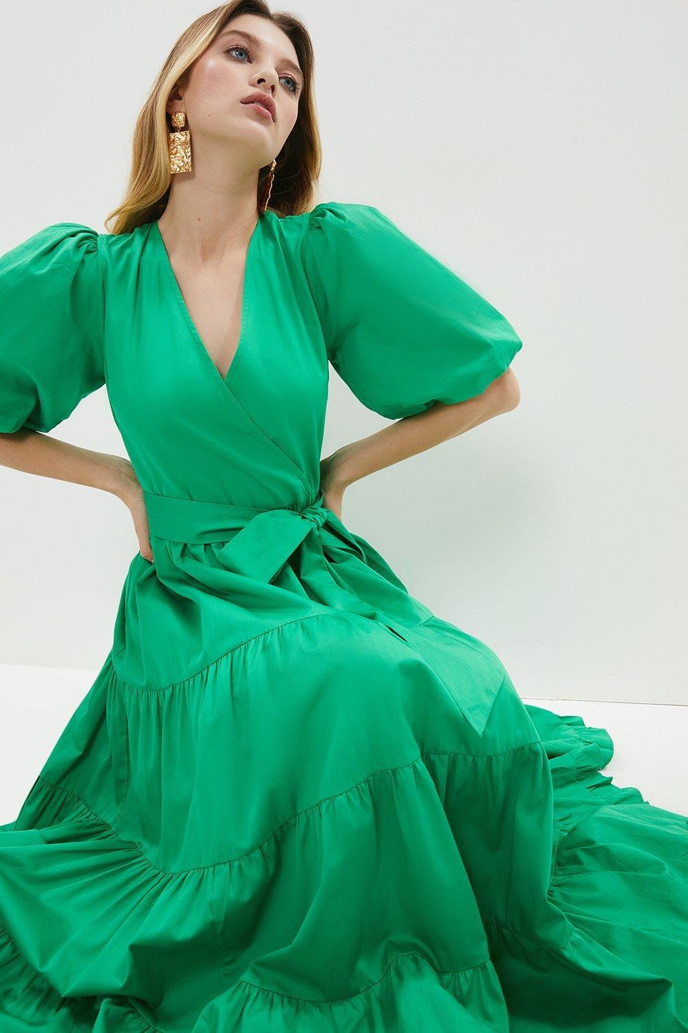 Tiered Cotton Poplin Maxi Dress | Coast (UK)