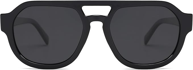 SOJOS Retro Polarized Aviator Sunglasses Womens Vintage Shades Trendy Stylish Sunnies SJ2343 | Amazon (US)