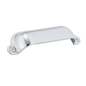 3-1/2-in Center to Center Chrome Novelty Cup Cabinet Door Pull | Lowe's