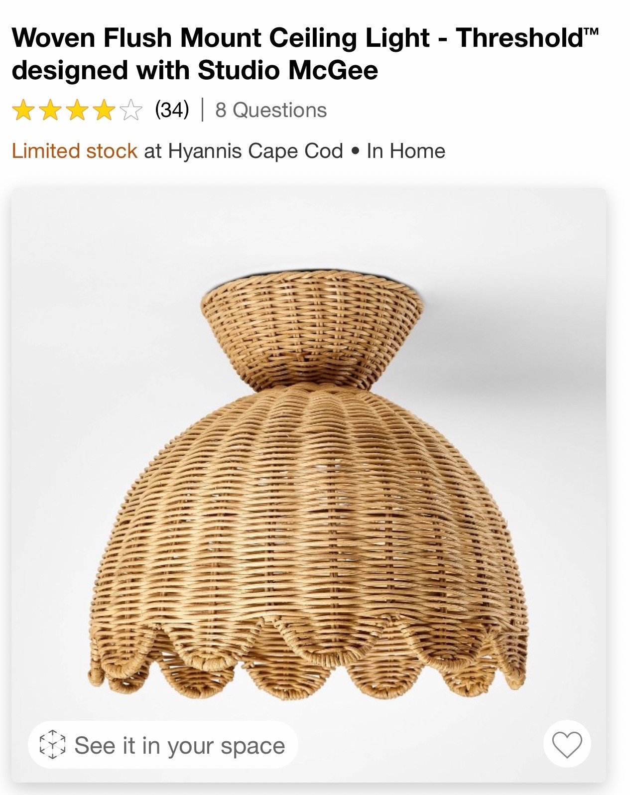 Cutest light on a budget 
#home #coastaldecor

#LTKHome