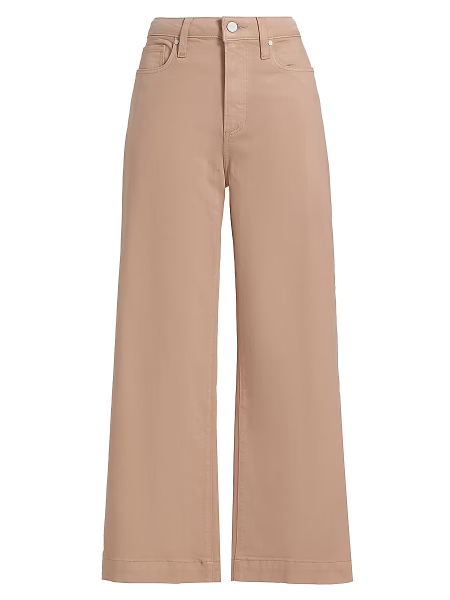 Women's Anessa Wide-Leg Pants - Light Brown - Size 24 | Saks Fifth Avenue