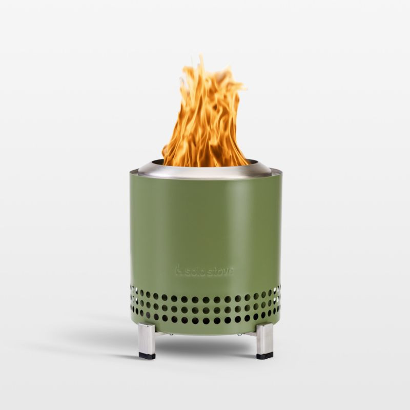 Solo Stove Olive Mesa XL Wood Burning Fire Pit | Crate & Barrel | Crate & Barrel