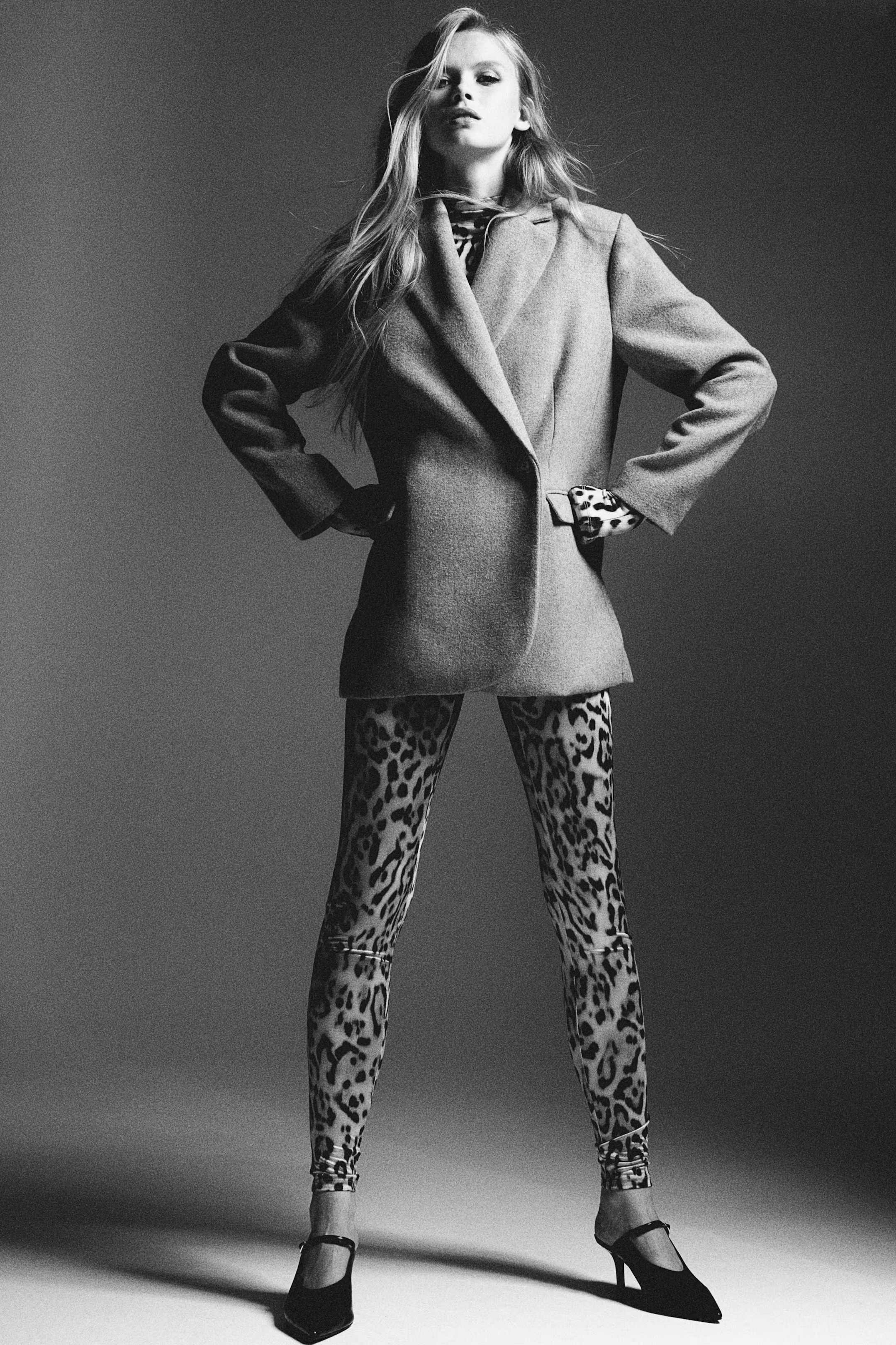 Blazer en twill à la finition brossée | H&M (FR, IT, ES, PT, BE)