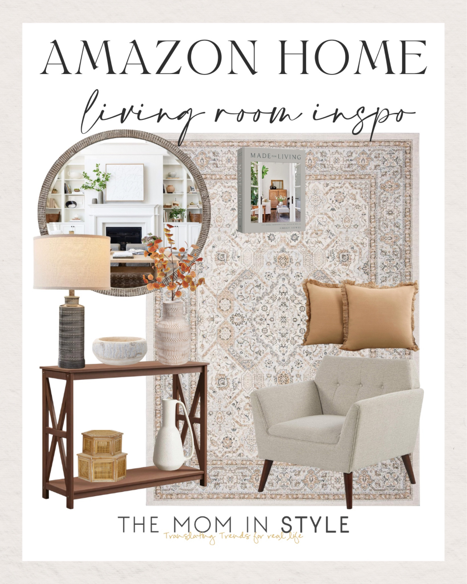 Amazon Living Room Inspiration ✨

amazon finds // living room furniture // amazon home finds // amazon decor // living room decor // amazon home decor // living room // neutral home decor // affordable home decor

#LTKSeasonal #LTKhome