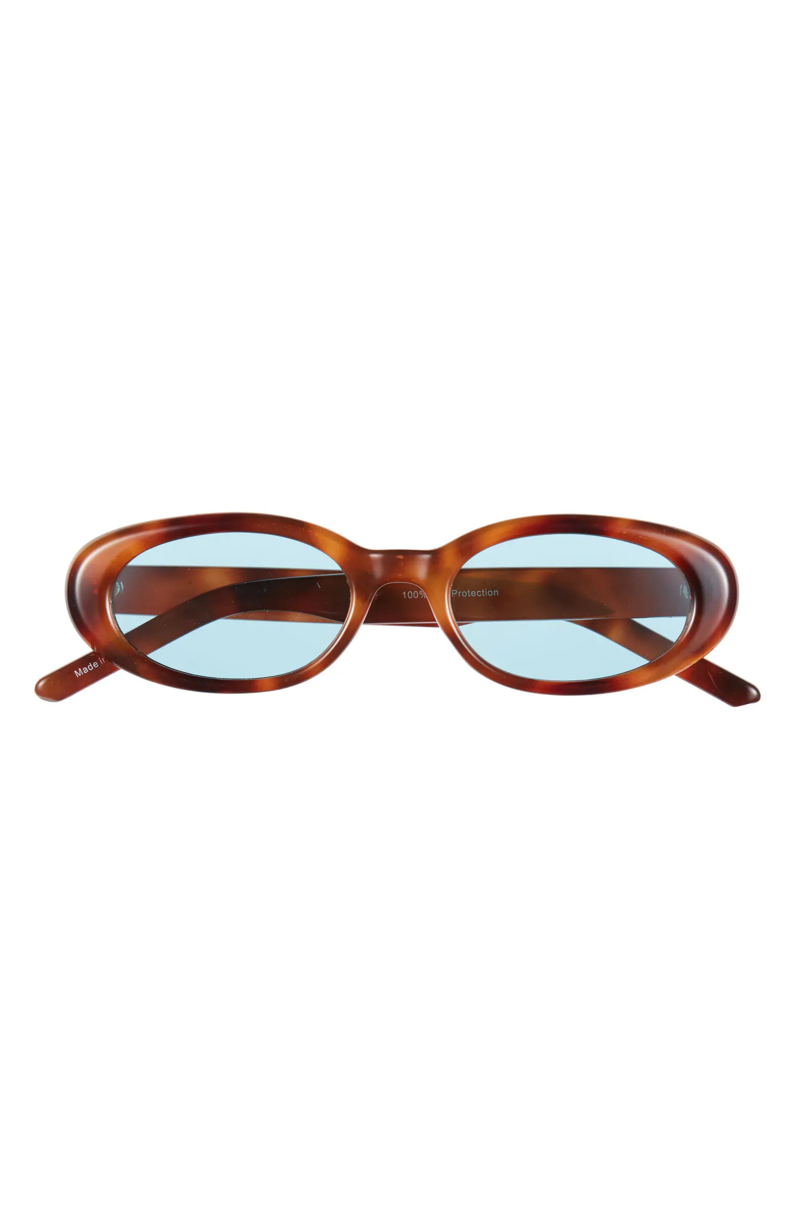 Narrow Oval Sunglasses | Nordstrom