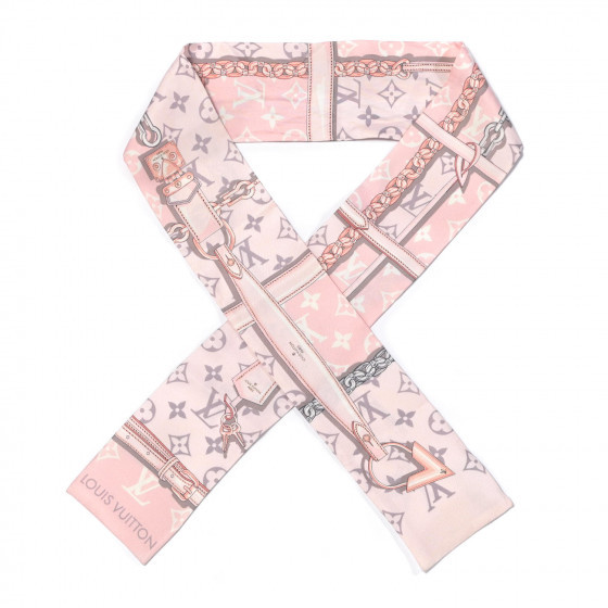 Silk Monogram Confidential Bandeau Light Pink | Fashionphile