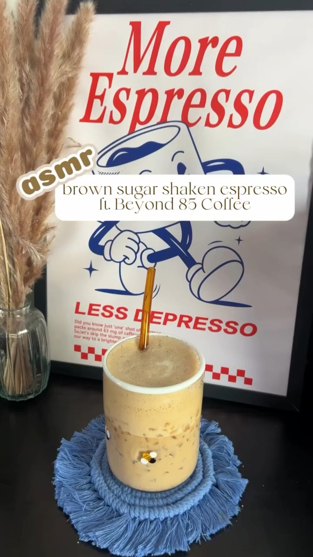 Easy & way better than Starbucks 😉

•brew a double shot of espresso over 1 tbsp brown sugar & 1 tsp cinnamon (I used @beyond85coffee’s Home Roast)
•combine in a mason jar with A LOT of ice
•shake it up for at least 30 seconds - you want to get a lot of froth
•top with your milk/creamer of choice (I used @chobani  sweet cream)

☕️if you want a chance to win SIX MONTHS of FREE coffee, go give @beyond85coffee a follow, like their latest post, and tag a friend in the comments! 

✨I’m Meg, the Iced Coffee Connoisseur! I’m bringing you all things coffee — including fun at home recipes & honest reviews of coffee shops all across NJ✨

#icedcoffeeconnoisseurs #athomecoffee #coffeeinspo #coffeerecipes #athomecafe #shakenespresso #shakenespressorecipe #brownsugarshakenespresso #coffeeathome #espressorecipes #gifted #pr