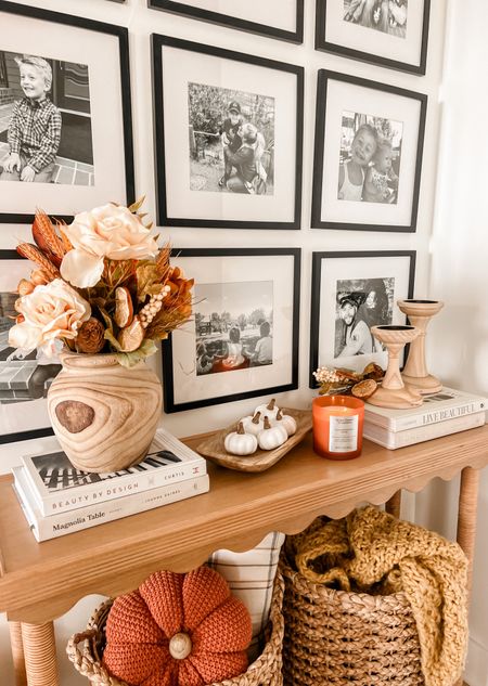 Easy fall decor idea for a little table with new @walmart finds. Get free delivery if you’re a Walmart+ member! And try out the free 30 day trial if you’re not already a Walmart+ member. 

*$35 order minimum. Restrictions apply. #walmartpartner #WalmartPlus 