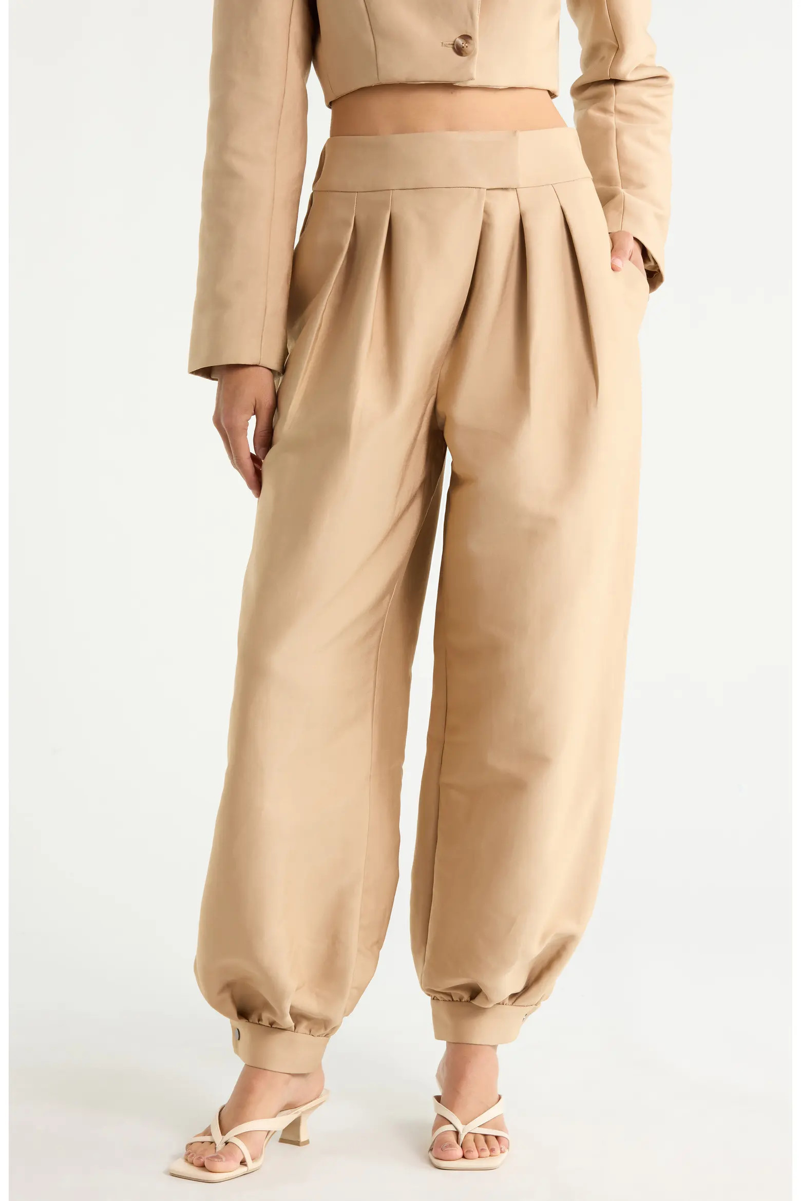 Berner Twill Balloon Pants (Women) | Nordstrom | Nordstrom
