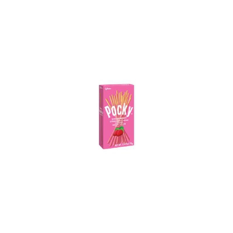 Glico Pocky Strawberry Cream Covered Biscuit Sticks - 2.47oz | Target