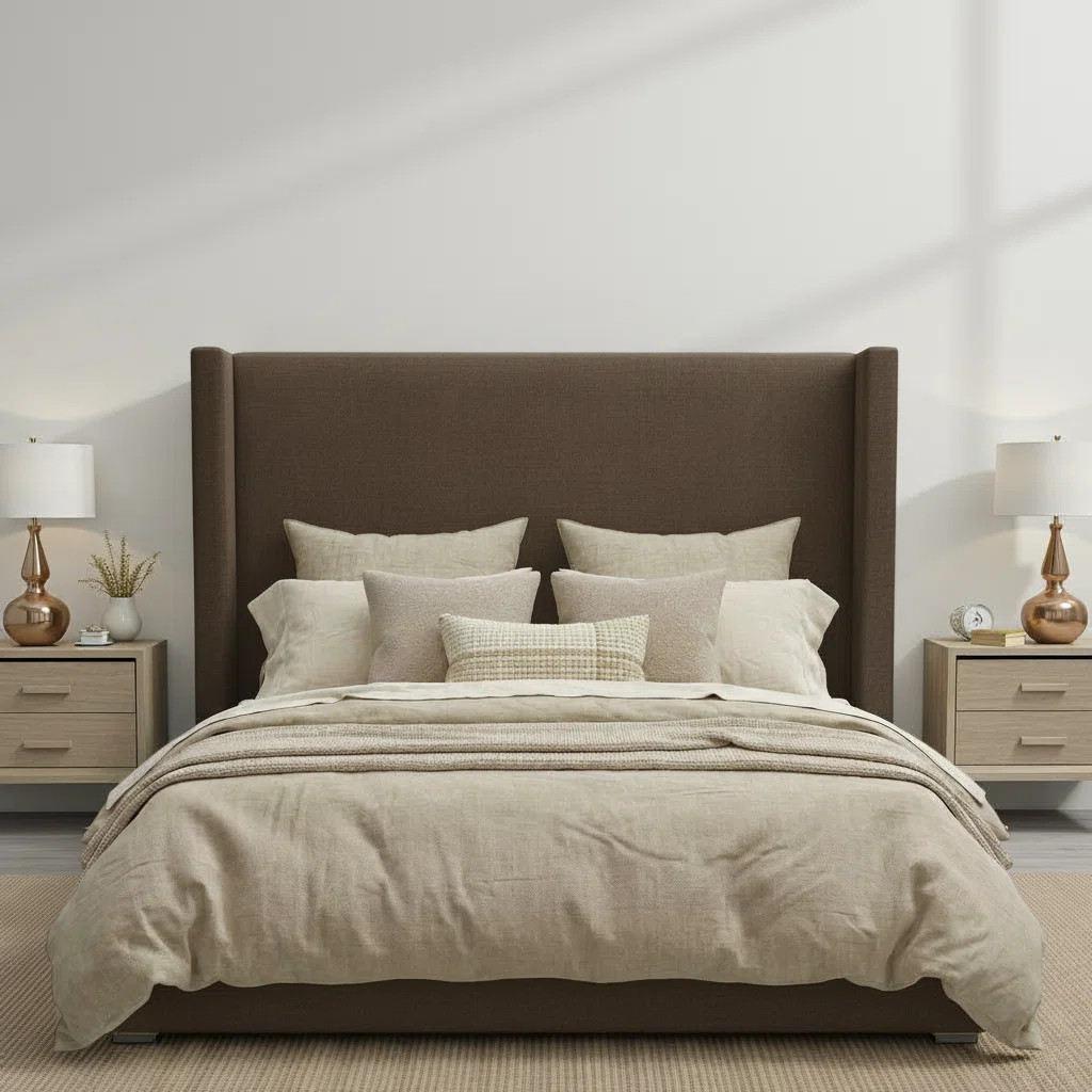 Esparto Upholstered Wingback Bed | Wayfair North America