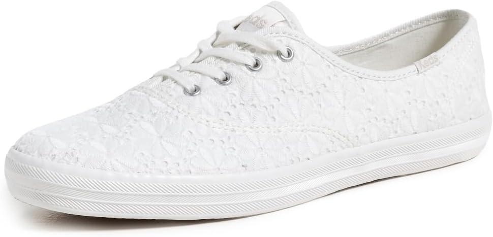 Keds Women's Champion Canvas Lace Up Sneaker | Amazon (US)