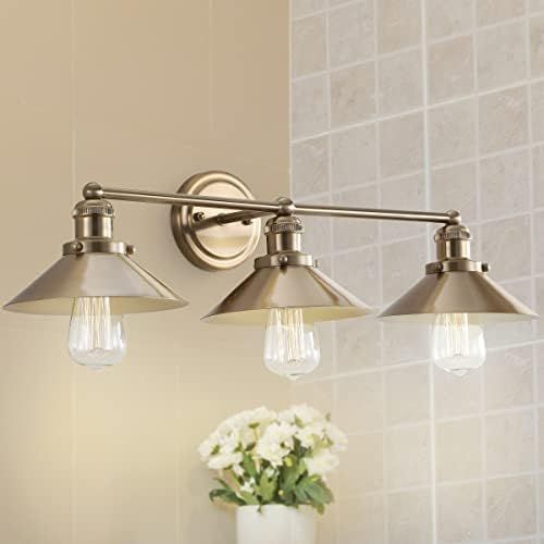 JONATHAN Y JYL7431A August 26.5" 3-Light Metal Shade Farmhouse Sconce Contemporary Transitional 2200 | Amazon (US)