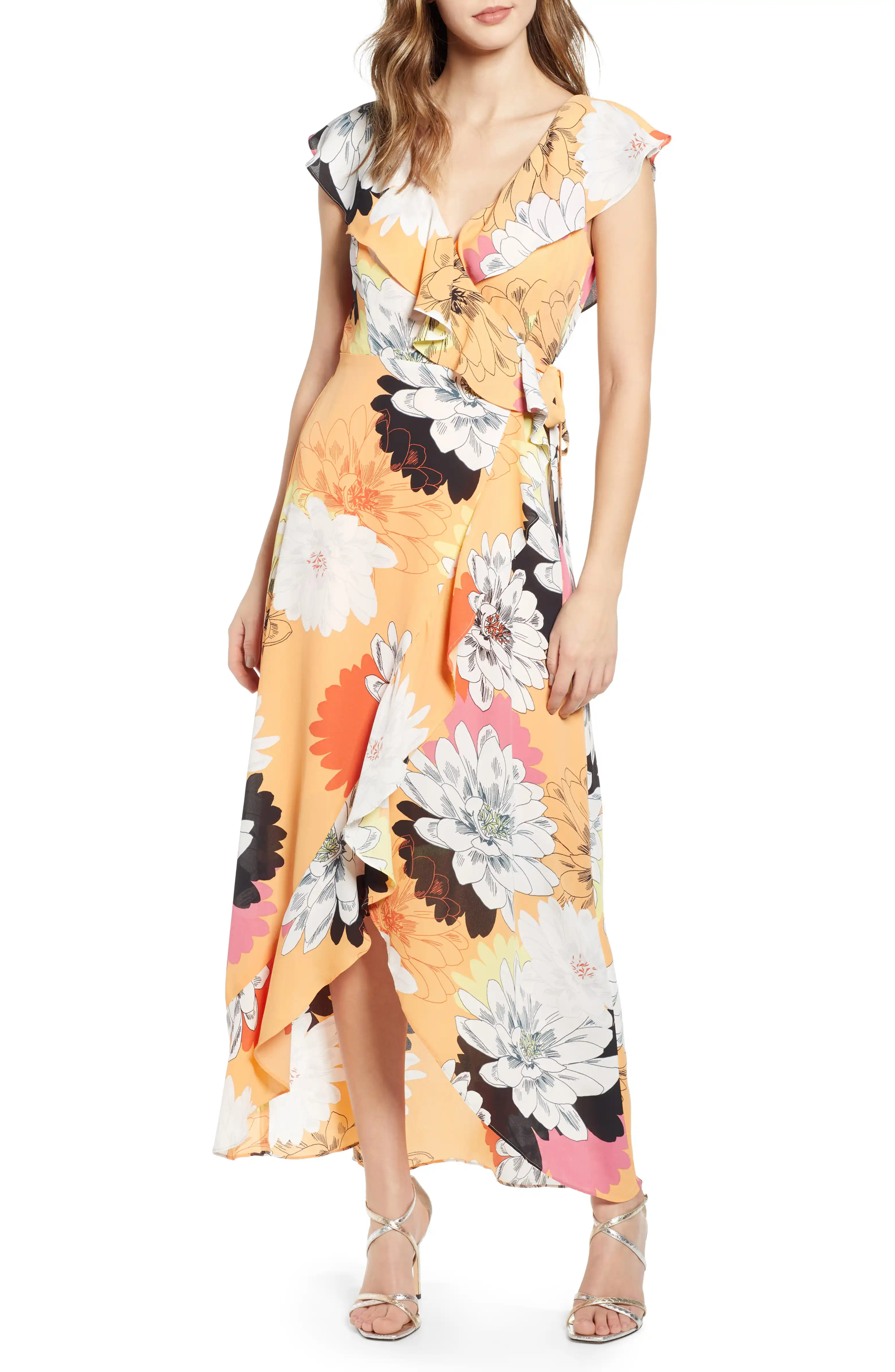 Rating 4.5out of5stars(31)31Ruffle Wrap Maxi DressLEITH | Nordstrom