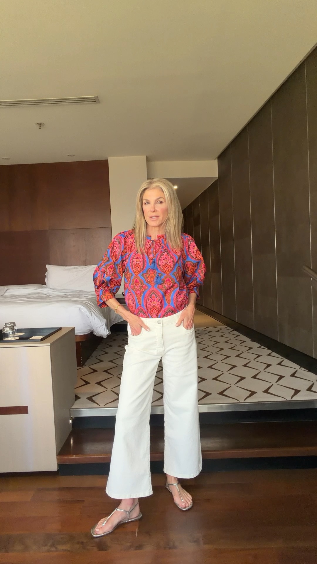 Casual outfit for a day of exploring 
Jeans fit TTS, blouse - size S 


#LTKTravel #LTKootd #LTKOver40