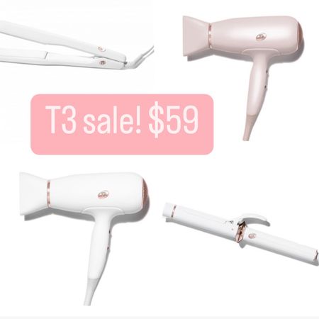 T3 micro sale all $59 #hairdryer #curlingiron #straightener #hair #beauty 

#LTKsalealert #LTKunder50 #LTKbeauty