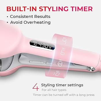 Hair Crimper Waver Hair Tool - TYMO ROVY Deep Waver Curling Iron, Ionic Beach Waves Curling Wand ... | Amazon (US)