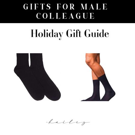Looking for a way to acknowledge your male colleague appropriately this holiday? Go for cashmere socks! 

#LTKGiftGuide #LTKHoliday #LTKmens