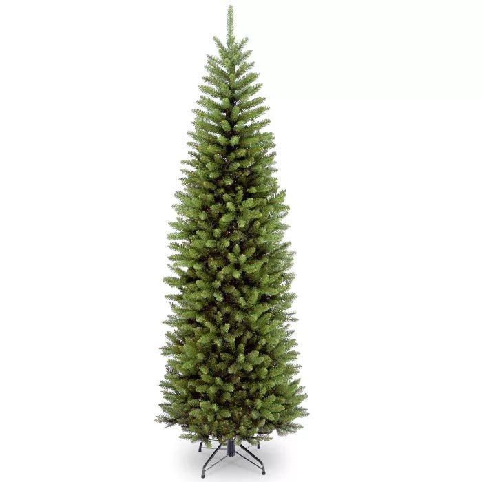 7ft National Christmas Tree Company Kingswood Fir Artificial Slim Christmas Tree | Target