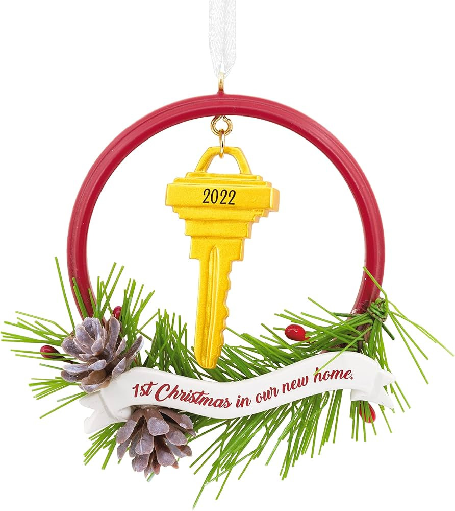 Hallmark 1st Christmas in New Home 2022 Christmas Ornament (0001HGO3105) | Amazon (US)
