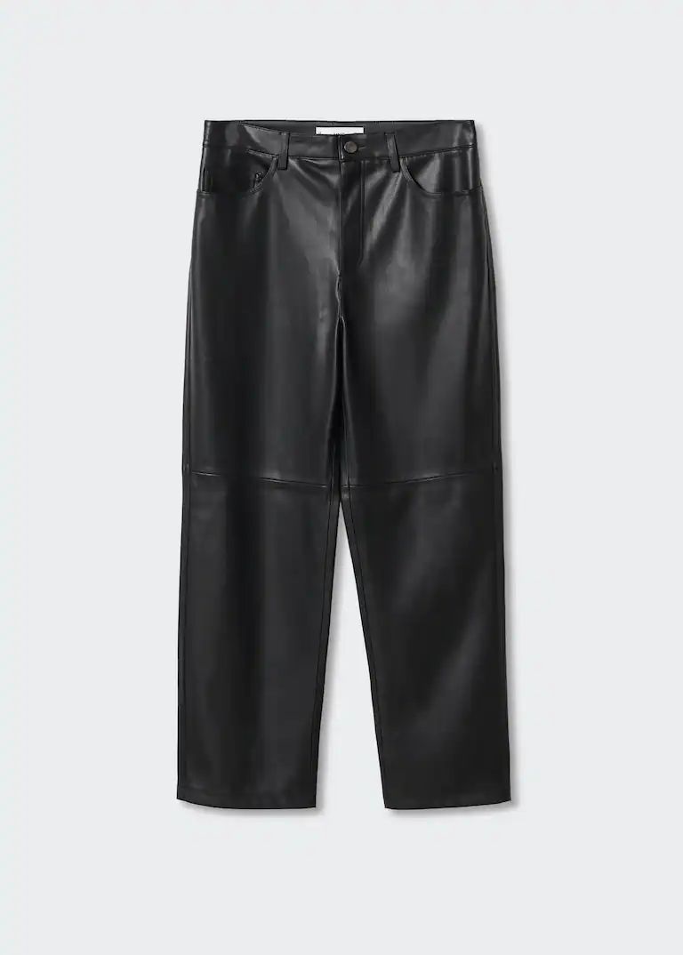 Search: faux leather trousers (16) | Mango USA | MANGO (US)