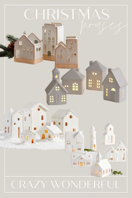 Christmas villages for your holiday decor! 



#LTKhome #LTKSeasonal