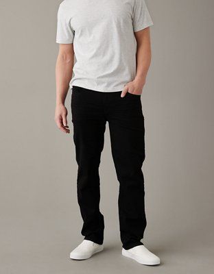 AE AirFlex+ Original Straight Jean | American Eagle Outfitters (US & CA)