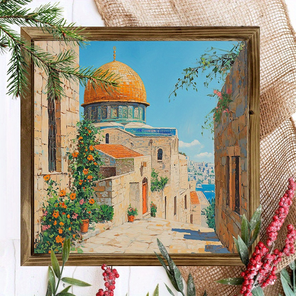 framed ramadan   art wooden sign bohemian islamic - Temu | Temu Affiliate Program