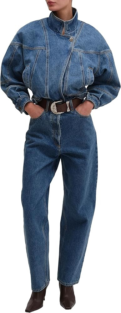 Ronny Kobo womens Caprice Denim Jacket | Amazon (US)