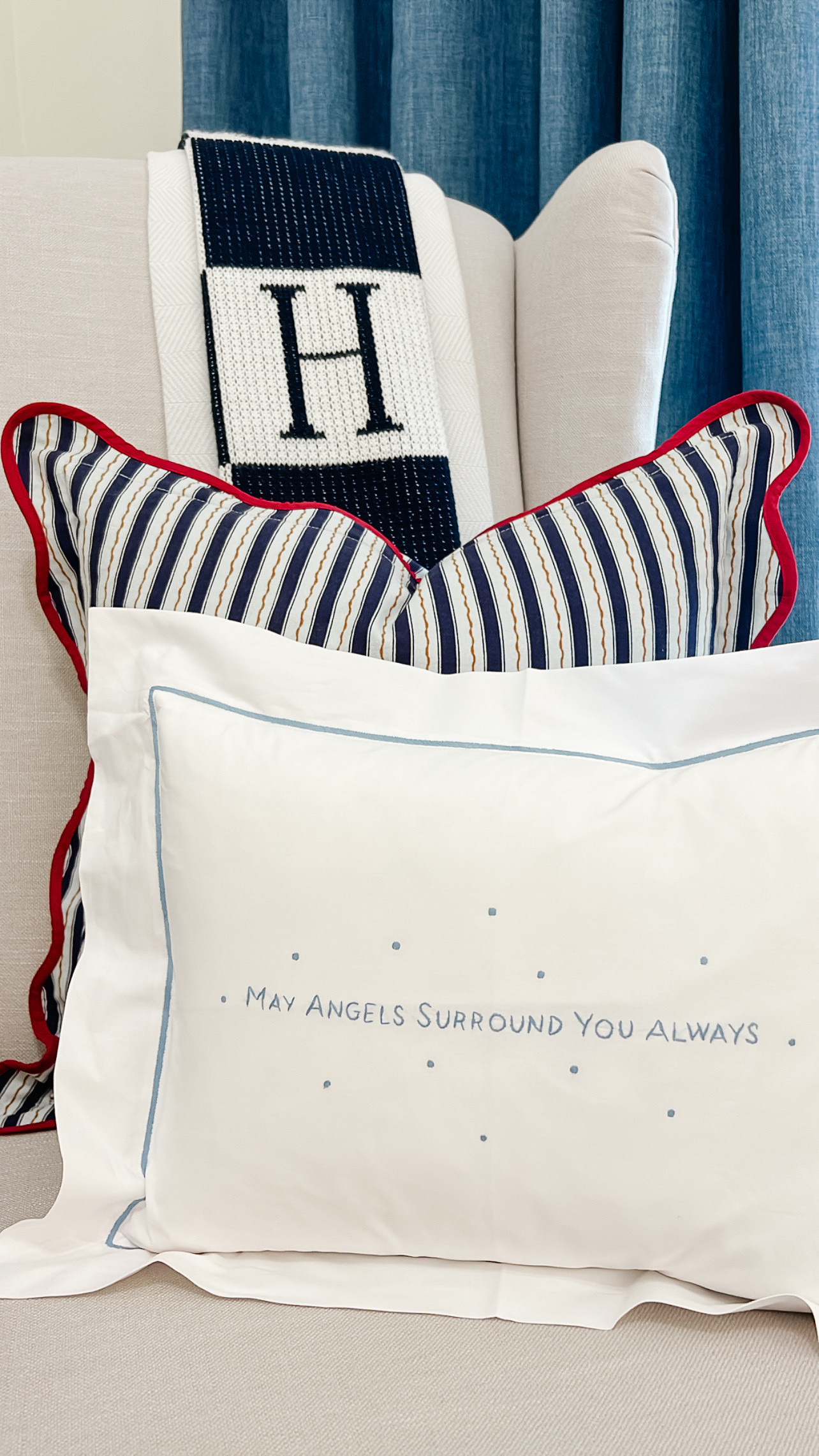 May Angels Surround You Always 💙

A keepsake pillow for your sweet boy. 

#babyboy #nursery #anneneilson #babypillow #infant #giftguide #babies 

#LTKBaby #LTKKids #LTKHome