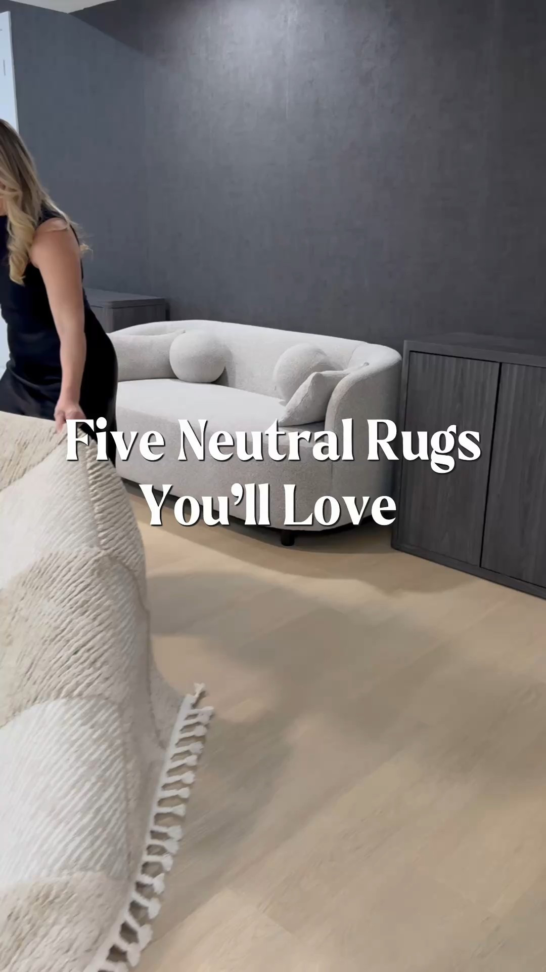 Five neutral rugs you’ll love.
Diamond Tassel Rug -6x9.
Living Room Rug - 9x12
Office Rugs - 6x9
Foyer Rug - 5x7

#LTKSaleAlert #LTKHome