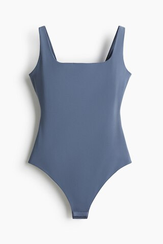 H & M - Light Shape Mikrofaser-Body - Blau - Damen | H&M (DE, AT, CH, NL, FI)