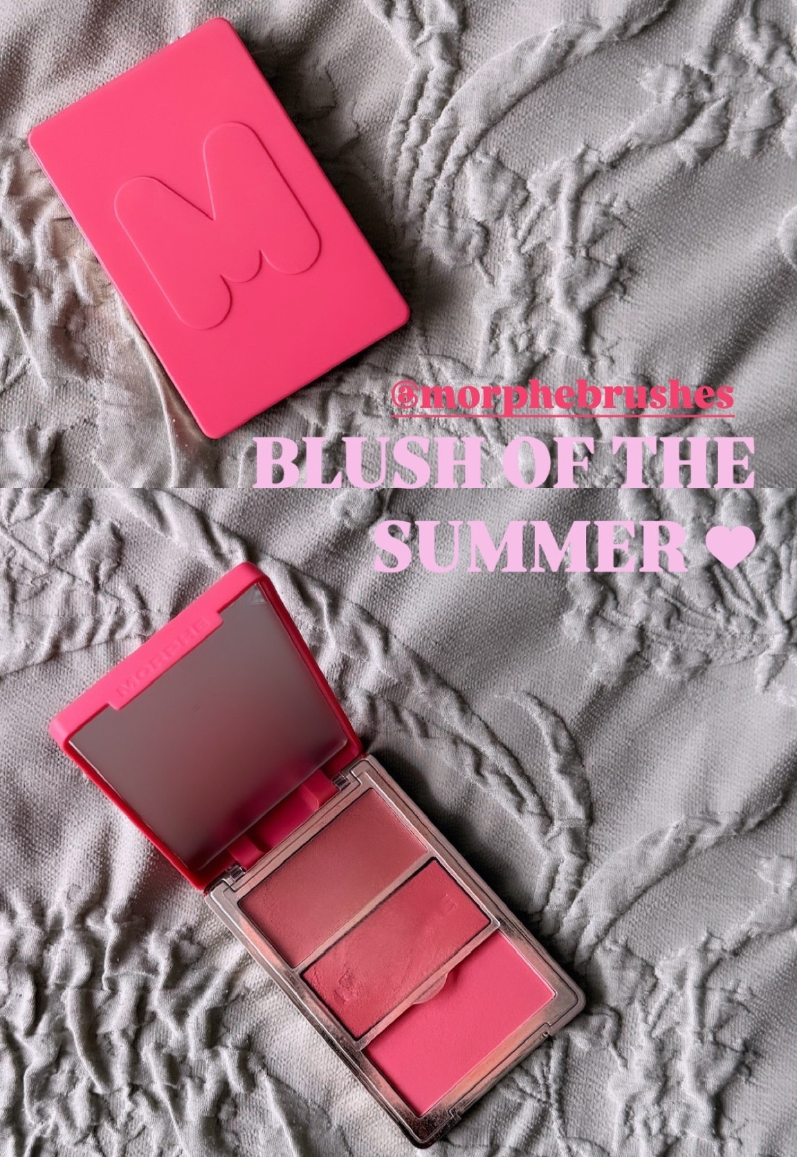 My go to summer blush! It has cream, powder & a shimmery one plus it’s a luxury dupe of the Patrick Ta blushes 🔥 must have pink blush for your summer makeup routine

#LTKBeauty #LTKSaleAlert #LTKselfcare