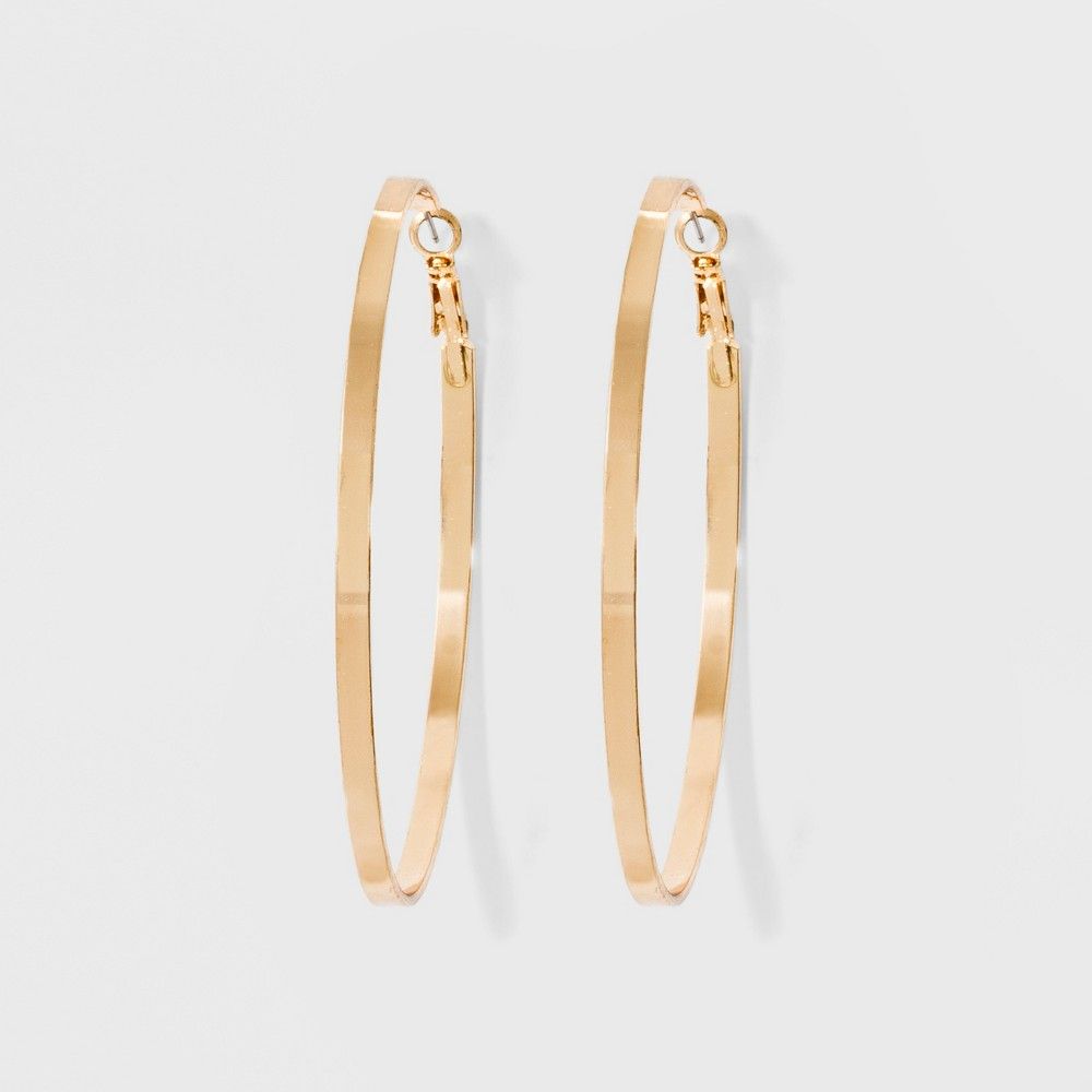 Hoop Earrings - A New Day Gold, Women's | Target